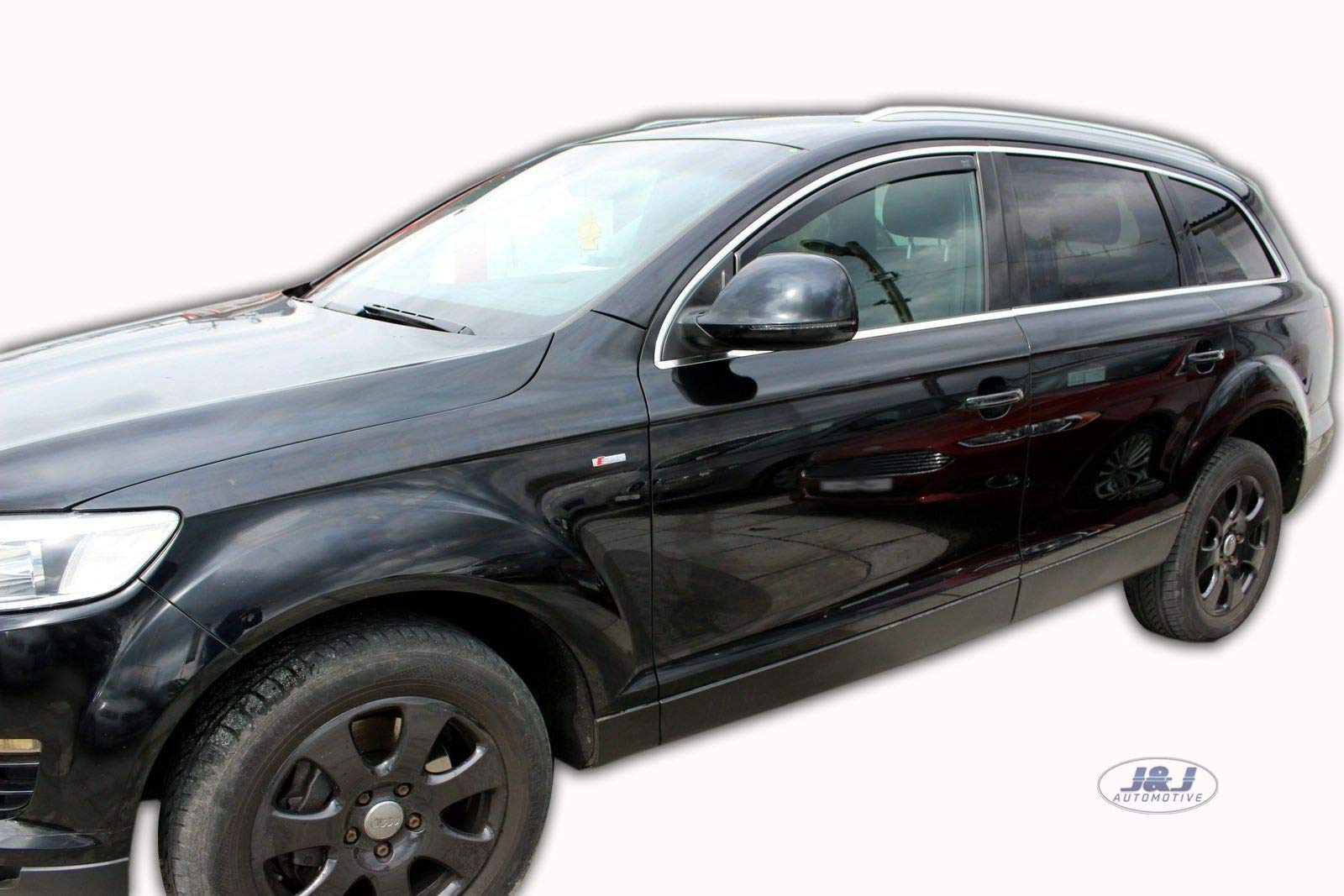 J&J AUTOMOTIVE HEKO Windabweiser für Audi Q7 4L 2005-2015, 2tlg