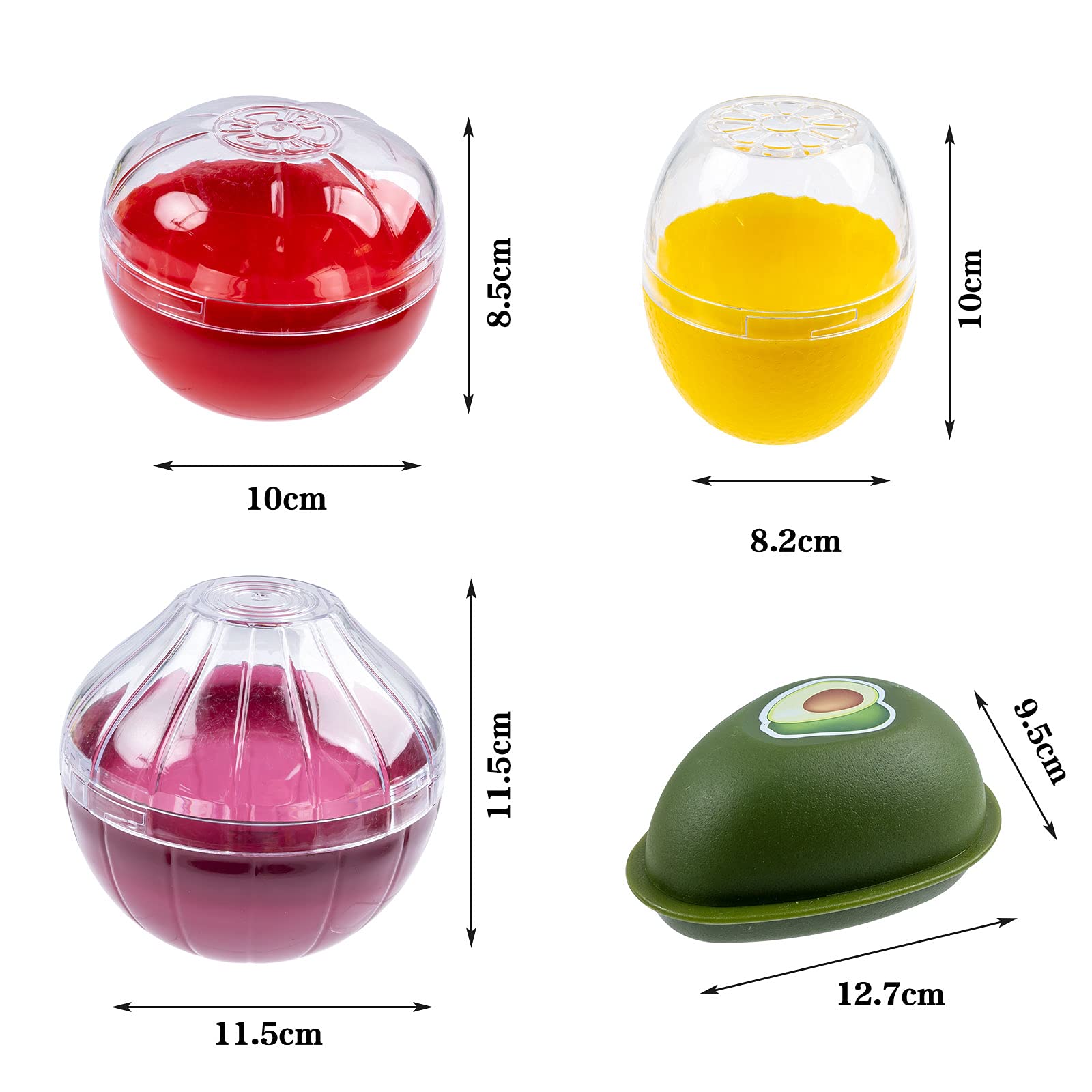 Organisation Réfrigérateur Boîte Fruits Conteneur De Conservation Pour Citron Et Fruits - Hermétique, Transparent - Pour Frigo, Rangement Fraîcheur Conservateur Fraîcheur Couvercle étanche