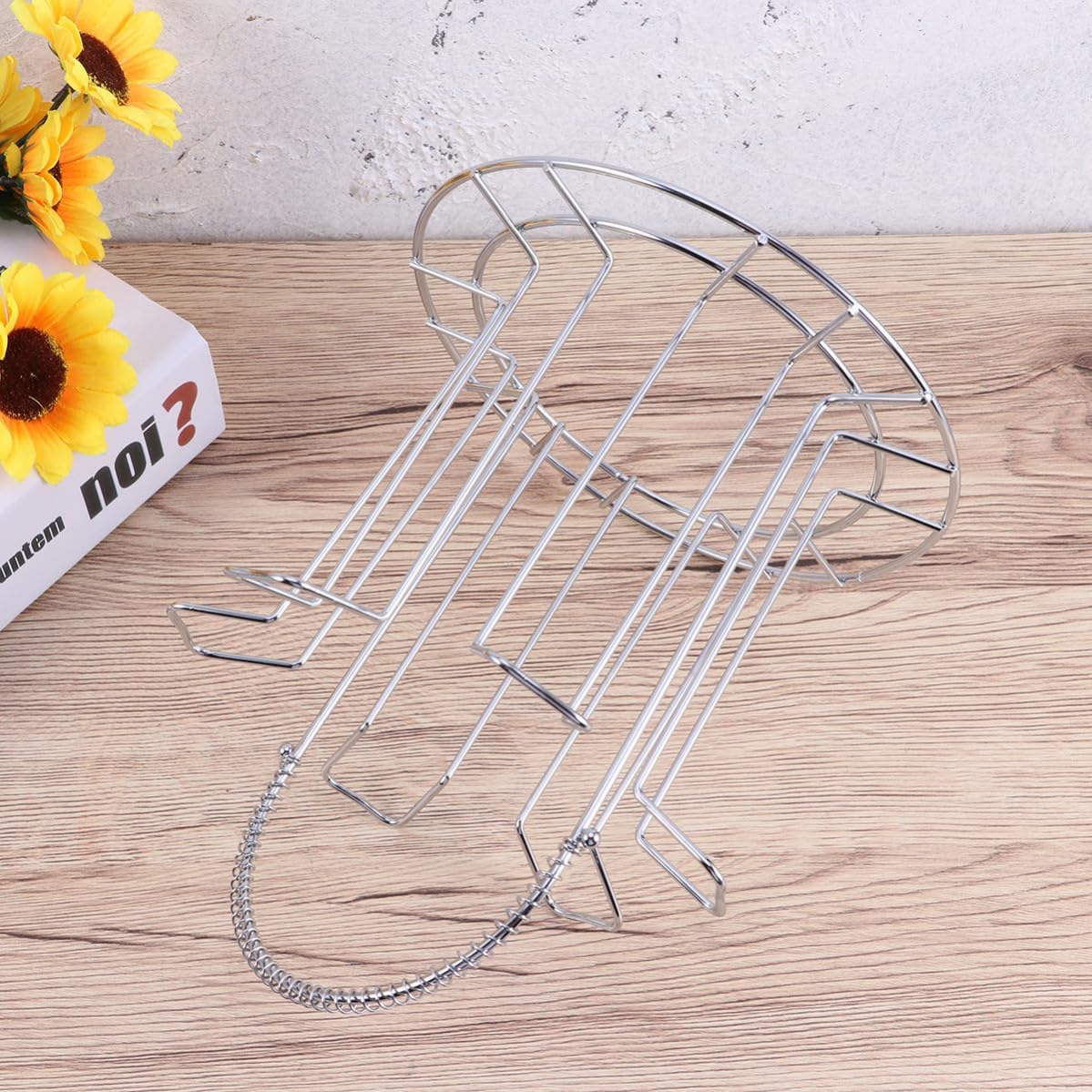 Water Cup Holder, Upside down Wine Glass Rack 2 Pcs Stainless Steel