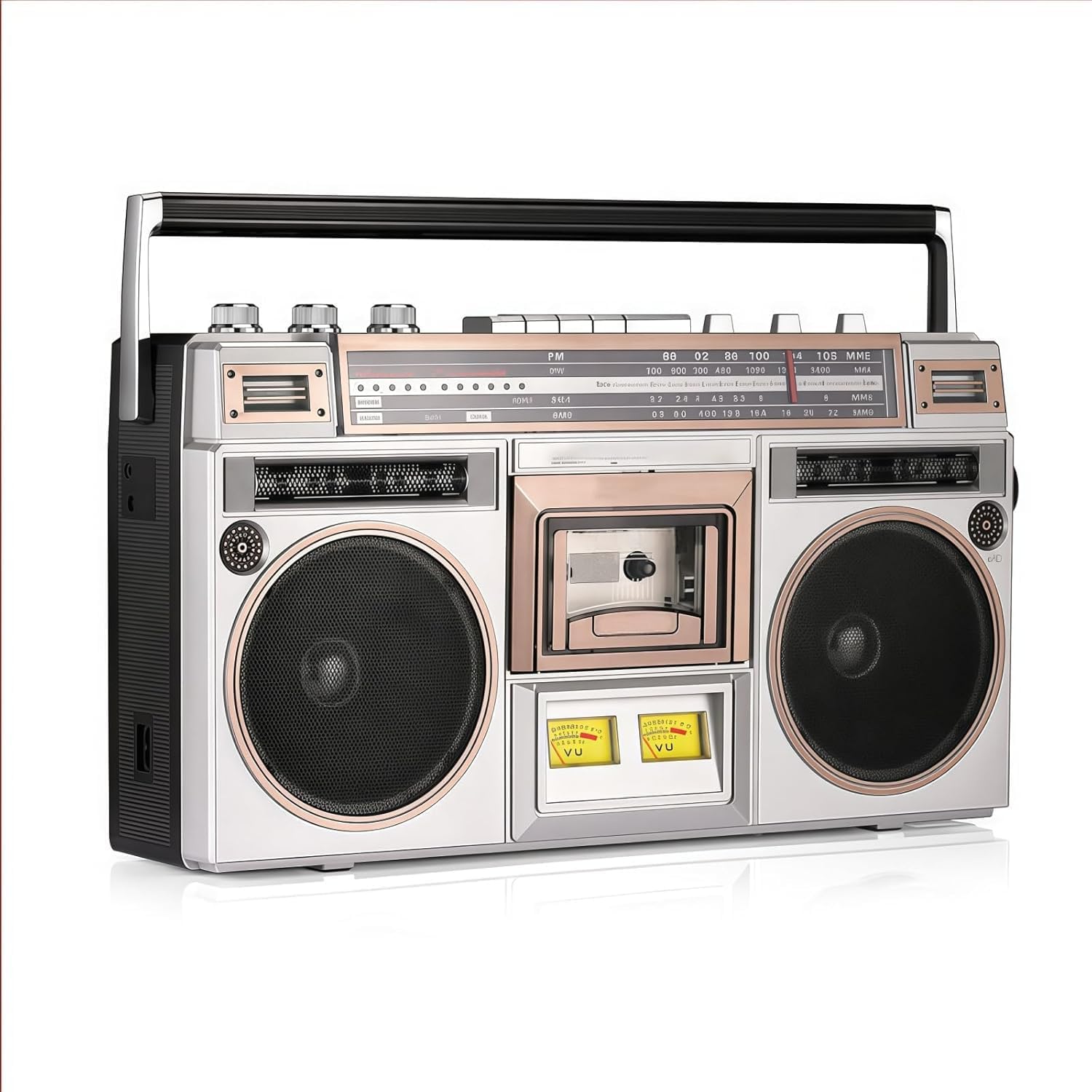 Reproductor De Casetes Retro, Grabadora De Casetes Vintage con Bluetooth Y Altavoz Incorporado, Compatible con Entrada Micro SD/USB, Altavoz Incorporado para El Hogar, Exteriores, Viajes Y