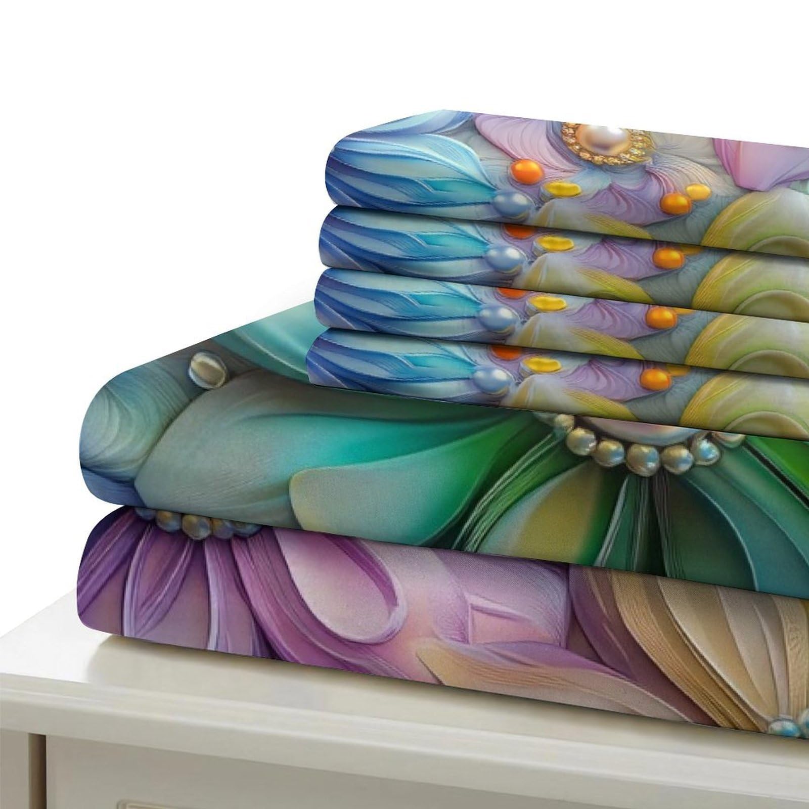Flamingo-Pärchen Bettbezug 3D Gedruckt Weich Reißverschluss Hautfreundlich Bettdeckenbezug 3 Teilig Mikrofaser Kuschelig mit Kissenbezug Schlafkomfort for Fans & Männer Super king（260x220cm）