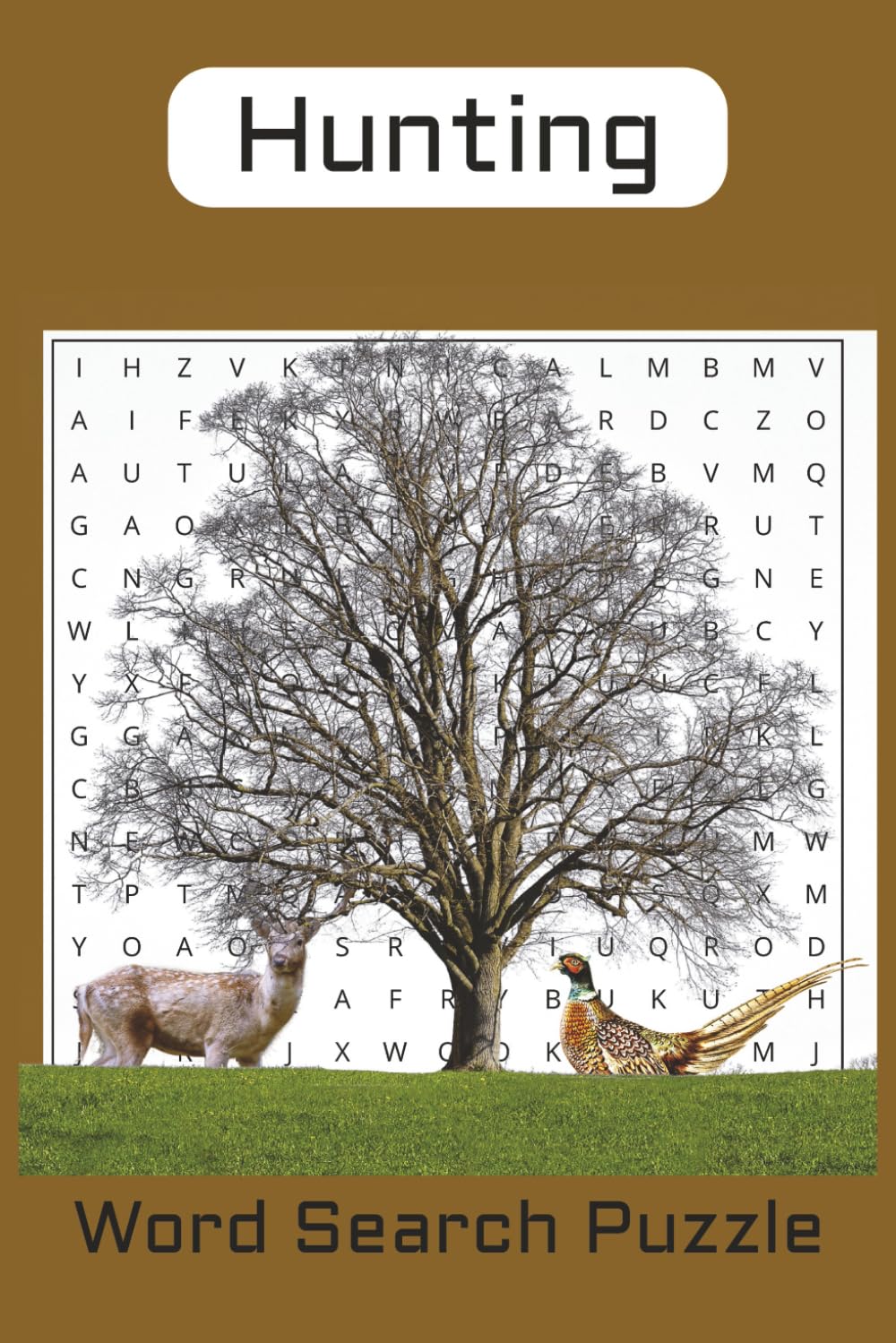 Hunting Word Search Puzzle: Word searches with easy to read print about outdoor, hunting season | 6x9 inches, 110 pages| 50+ Puzzles... Gift for vacations, Holidays and free times
