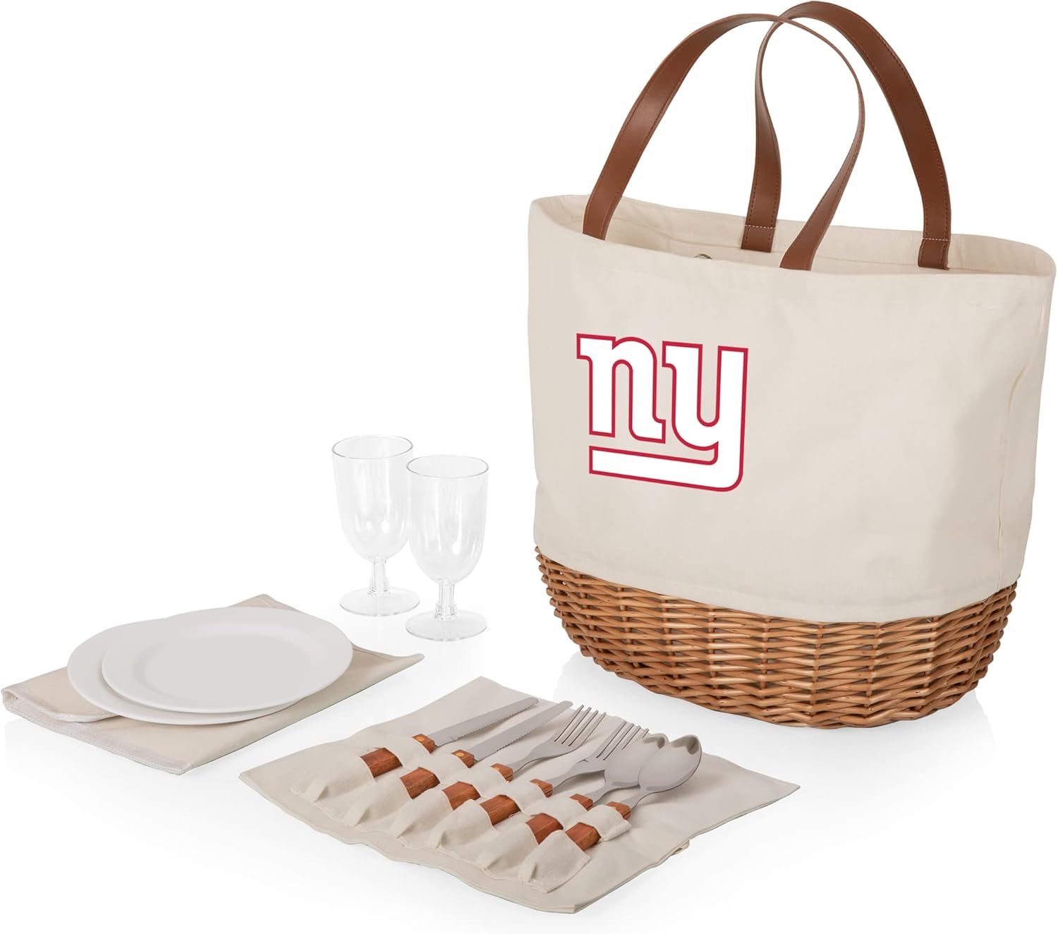 PICNIC TIME NFL Unisex-Adult NFL Promenade Picnic Basket