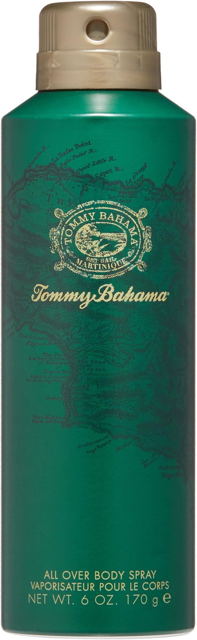 Tommy Bahama Set Sail Martinique All Over Body Spray for Men, 6 Fl. Oz.