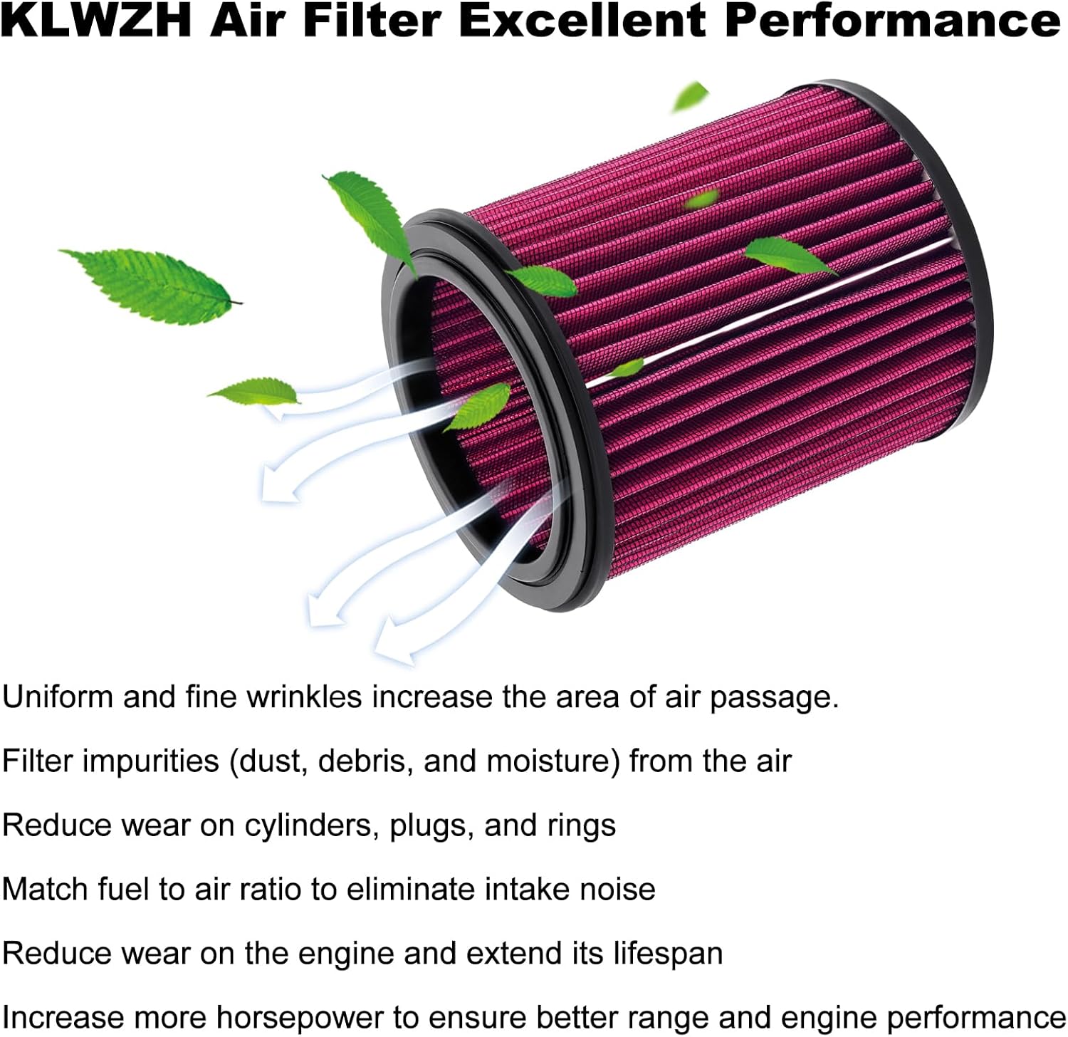 Air Filter 5TG-14451-00-00 Fit for Yamaha YFZ450 YFZ450R 2004-2020, YFZ450 YFZ450R Special Edition 2005-2020, YFZ450X Special Edition 2007 2008 2010-2011, YFZ450 YFZ450R Limited Edition 2004