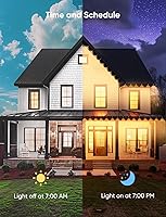 Vista 4 de Permanent Outdoor Lights 50ft,RGBW Eaves Light with 36 LED Lights,111+ Scenes Modes Outdoor Lighting, Waterproof Permanent Light for Daily Holiday