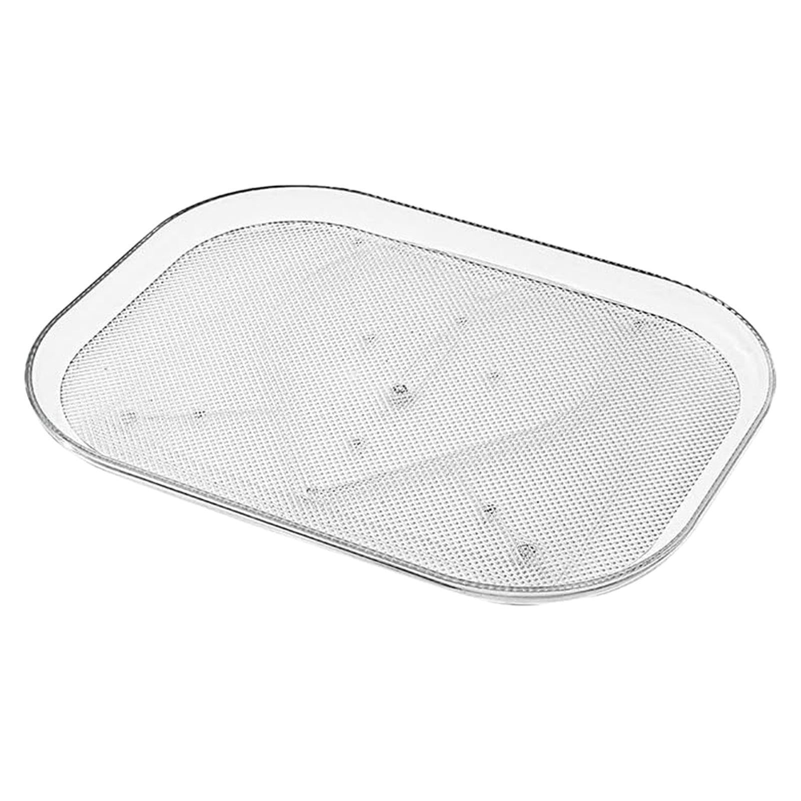 Plateau Tournant Lazy Susan - Organisateur Réfrigérateur 40x30cm - Rotation 360° - Gain De Place