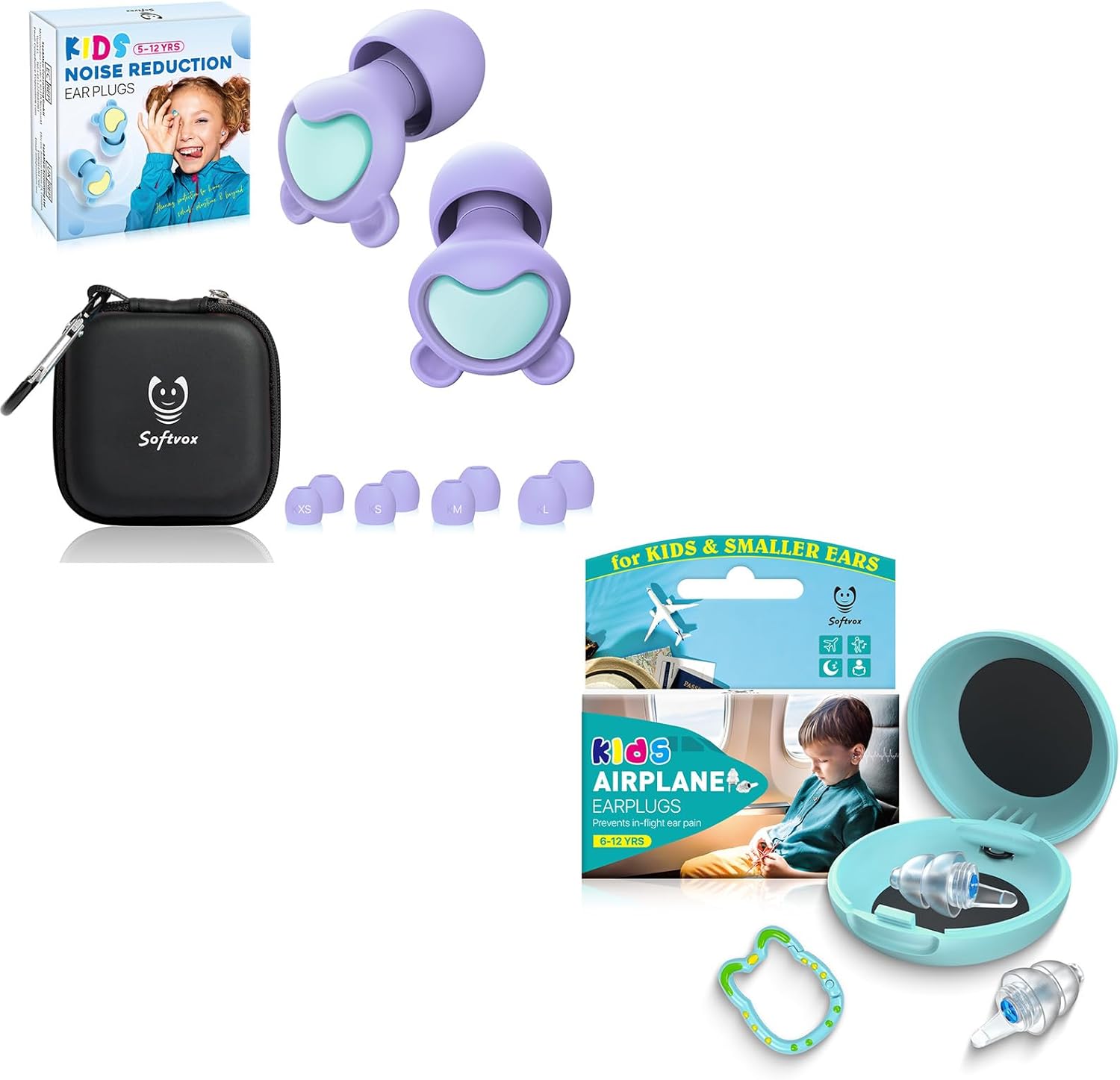 Kids Ear Protection + Airplane Pressure Relief