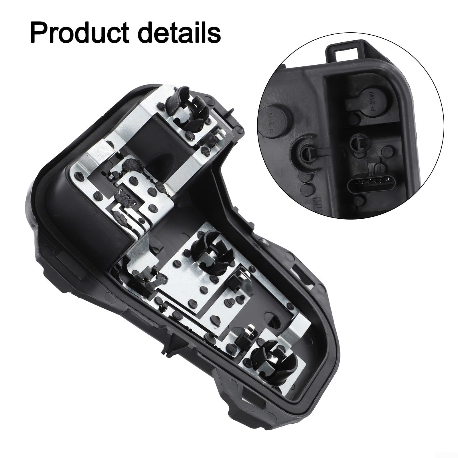 Pannello porta luce posteriore destro, per BMW Serie 1 F20 F21 LCI 2015-2020, ricambio ABS nero OE 63217424496