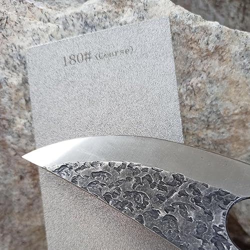 Miniatura 2 de Afilador de cuchillos de diamante de 3 piezas de piedra de afilar de diamante para afilar placa para cuchillos cincel (400 # + 1000 # +3000 #)