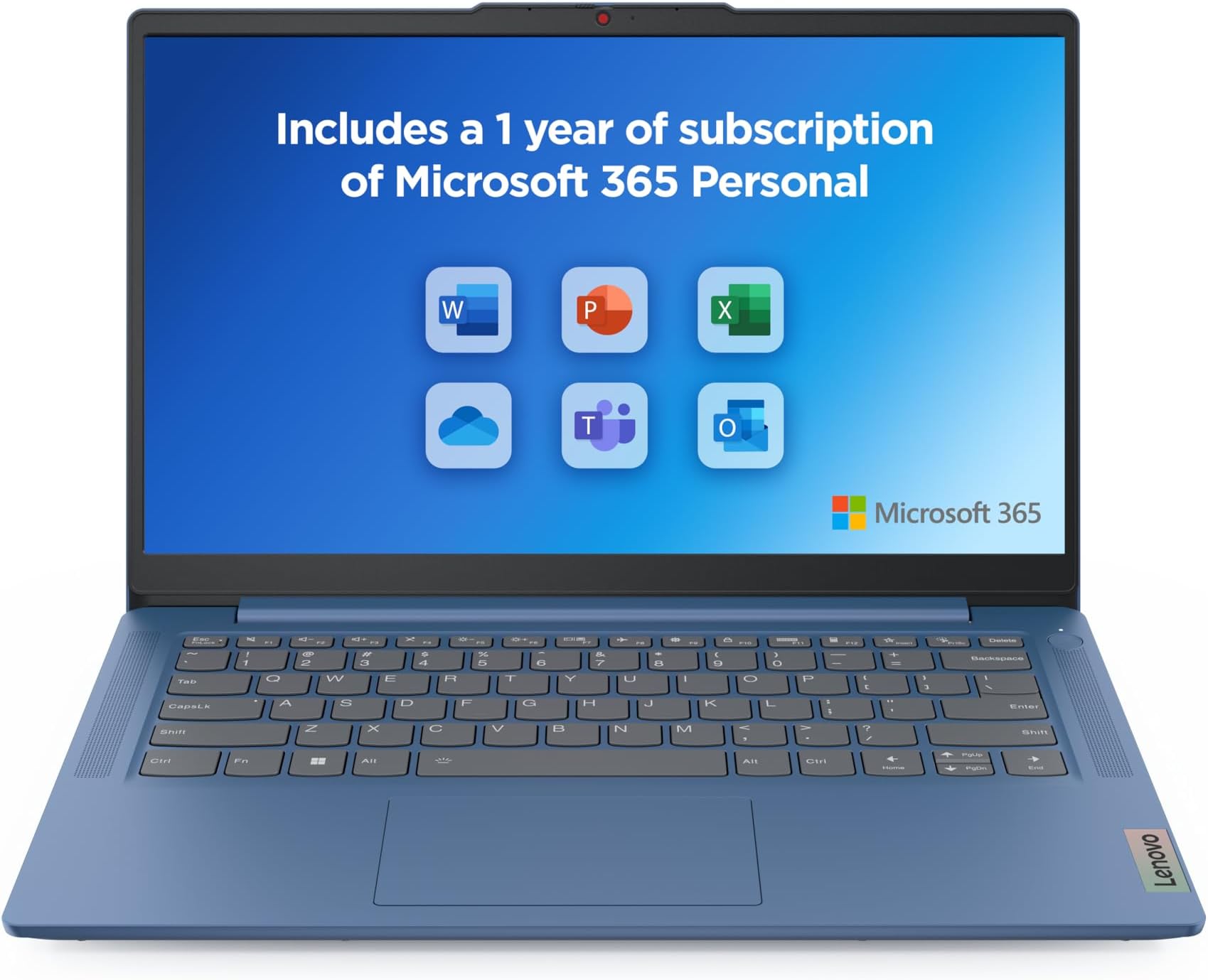 Lenovo IdeaPad Slim 3 | 15.6 Inch Full HD Laptop | Intel N100 | 4GB