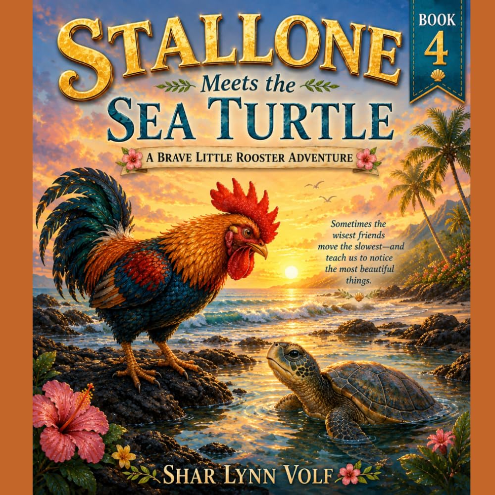 STALLONE MEETS THE SEA TURTLE: A Brave Little Rooster Adventure