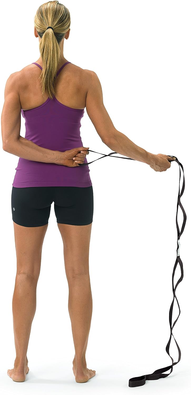 The Original Stretch Out Strap XL with Exercise Poster by OPTP – Top Choice of Physical Therapists & Athletic Trainers