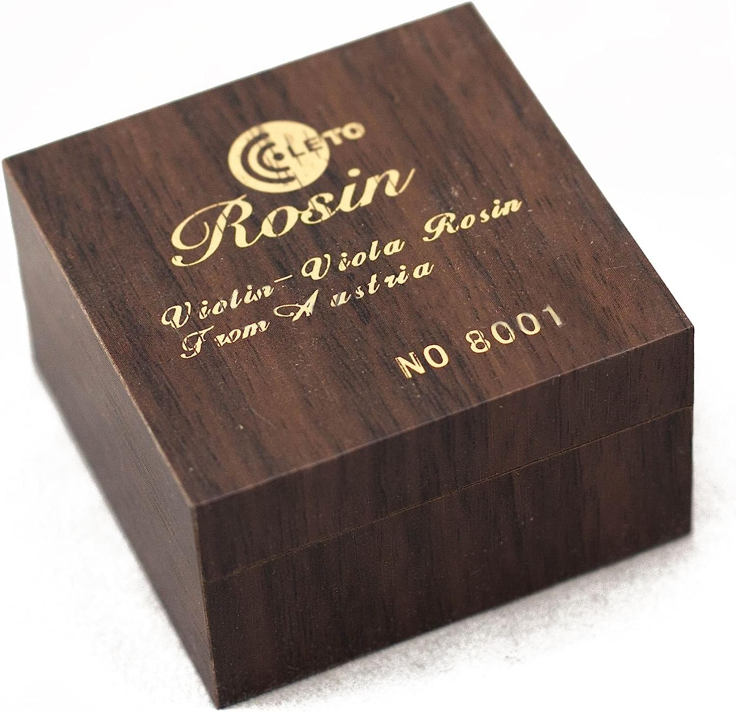 PERLMAN Leto 8001 Rosin for Violin Viola Cello, Light and Low Dust - Image 2 thumbnail