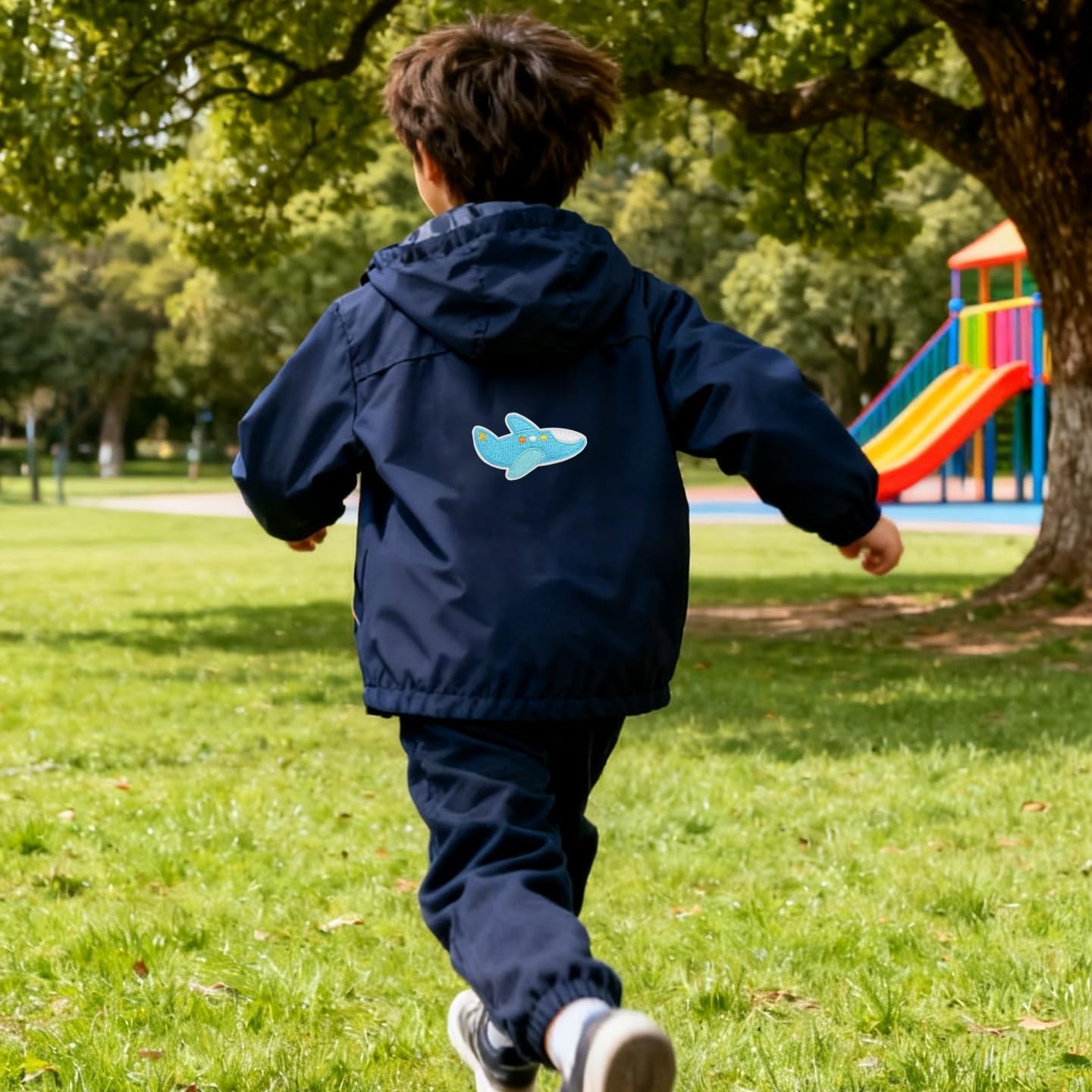 20 Pcs Baby Boy Blue Iron on Patches Applique Cute Nursery Decorative Embroidered Iron on/Sew on Patches for Clothing T-Shirts Jackets Clothes Dress Hat Backpacks Jeans Pants DIY