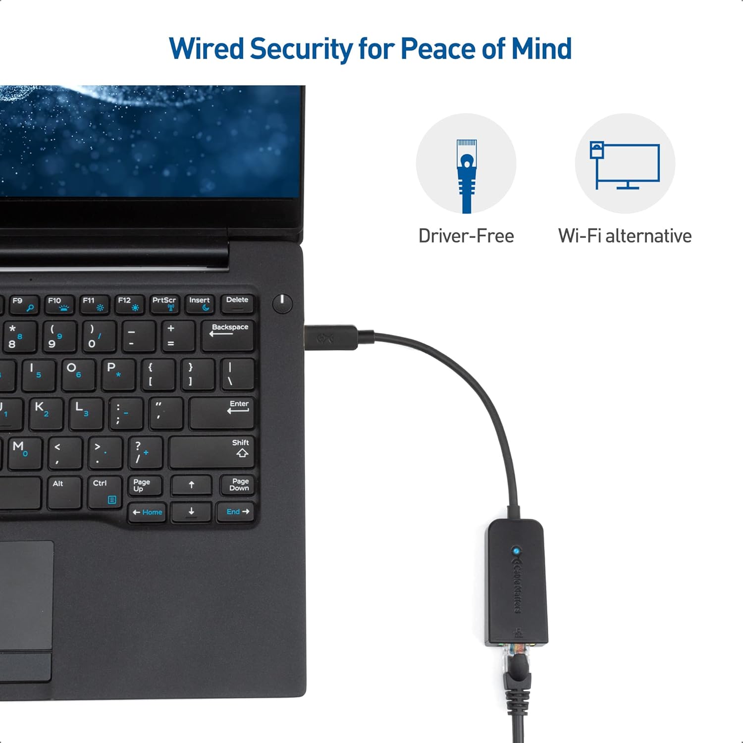 1# Cable Matters Plug & Play USB to Ethernet Adapter 2# Cable Matters Plug & Play USB C to Ethernet Adapter