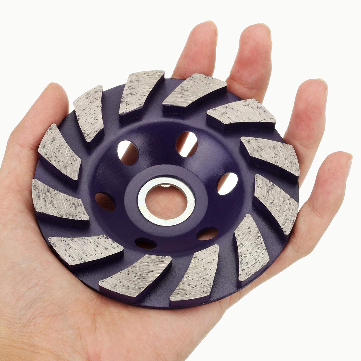 100 mm segmento diamante mola disco taglio pezzo per calcestruzzo marmo granito