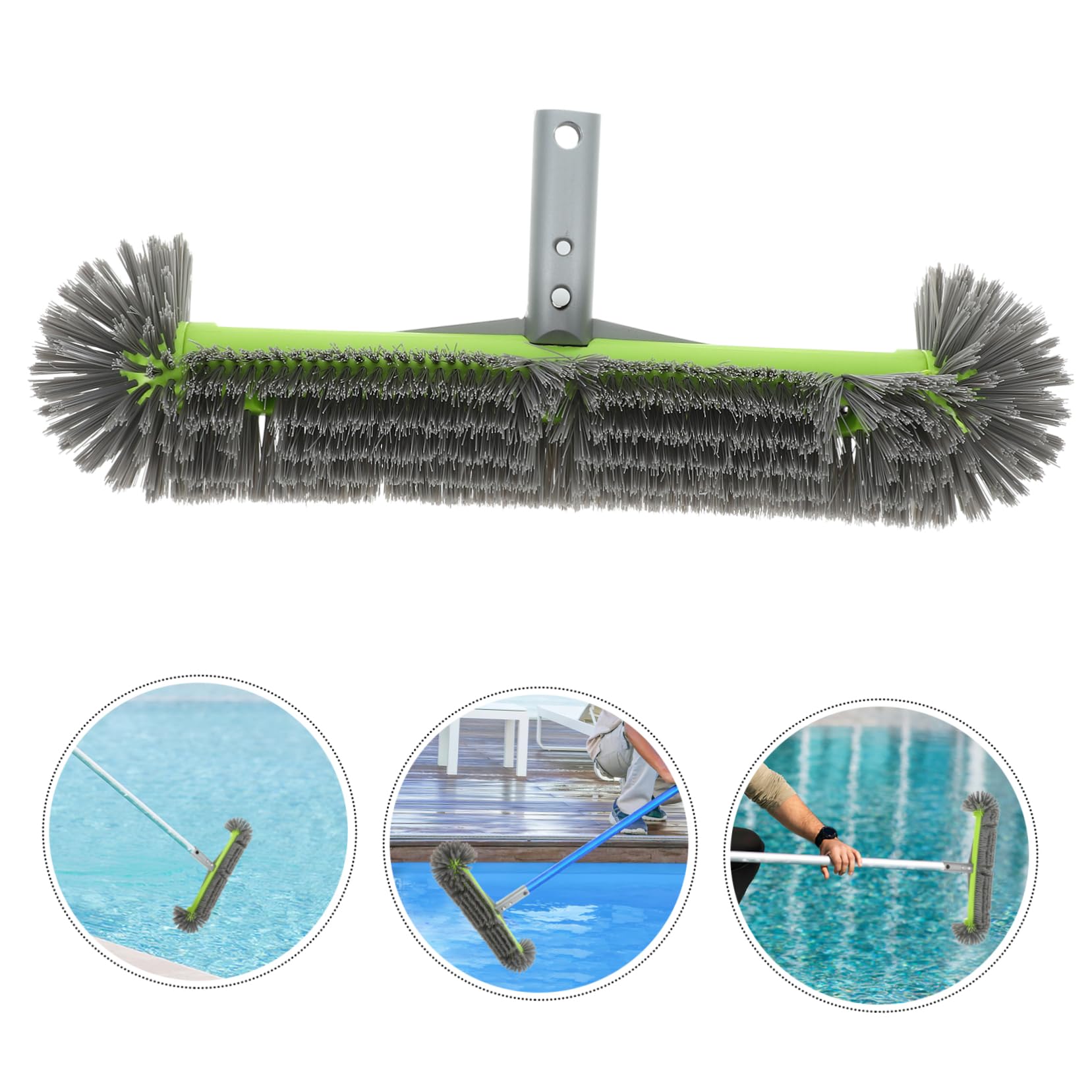 Toddmomy 3piezas Cepillo De Limpieza para Piscina Cerdas Densas y Cepillo Manual para Paredes y De Piscina Herramienta De