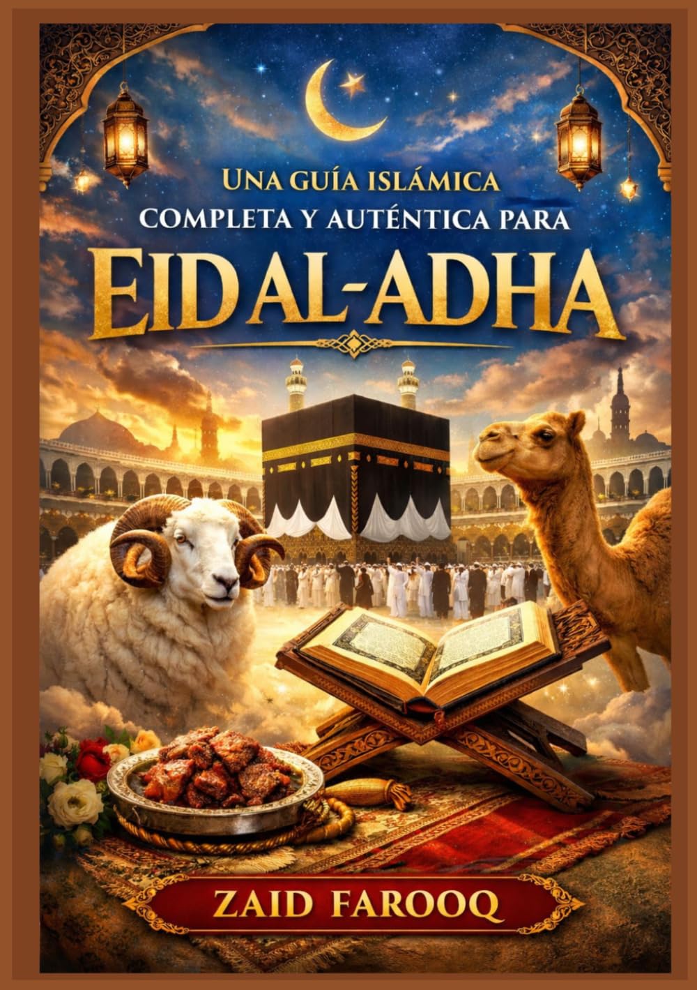 Una guía islámica completa y auténtica para Eid al-Adha: Historia, normas esenciales, significado espiritual y guía práctica para los días de Dhul-Hijjah y Qurbani (Serie islámica de Zaid Farooq)