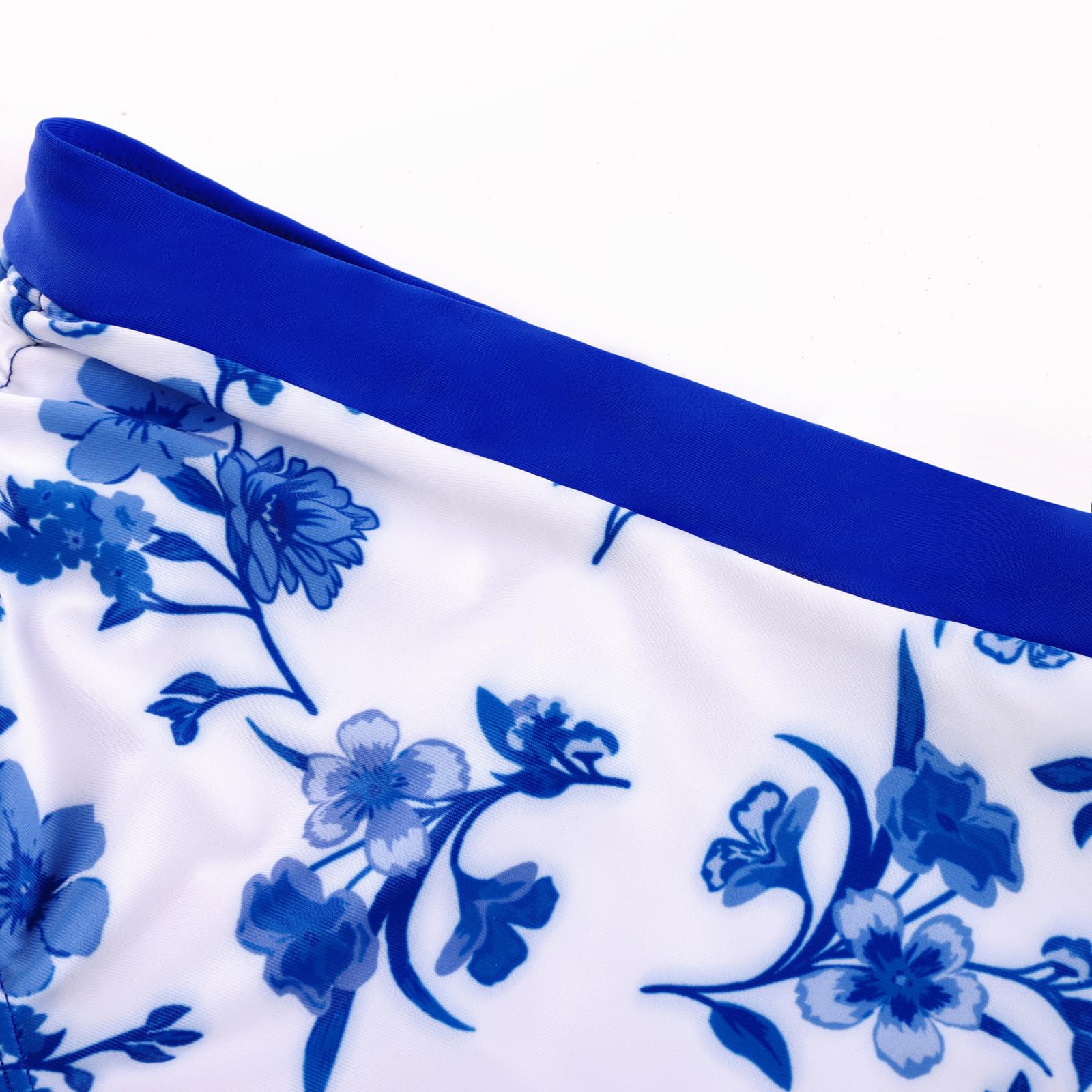 GRACE KARIN Dziewczęcy 2-częściowy zestaw bikini dla dzieci tankini top dół kwiatowy lato plaża stroje kąpielowe 8-16 lat