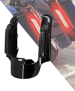 Motorcycle Rear Fender Fascia LED Light Fit for Harley Touring Road Glide Street Electra Glide Road King Ultra Limited 2014-2025 Smoke Lens
