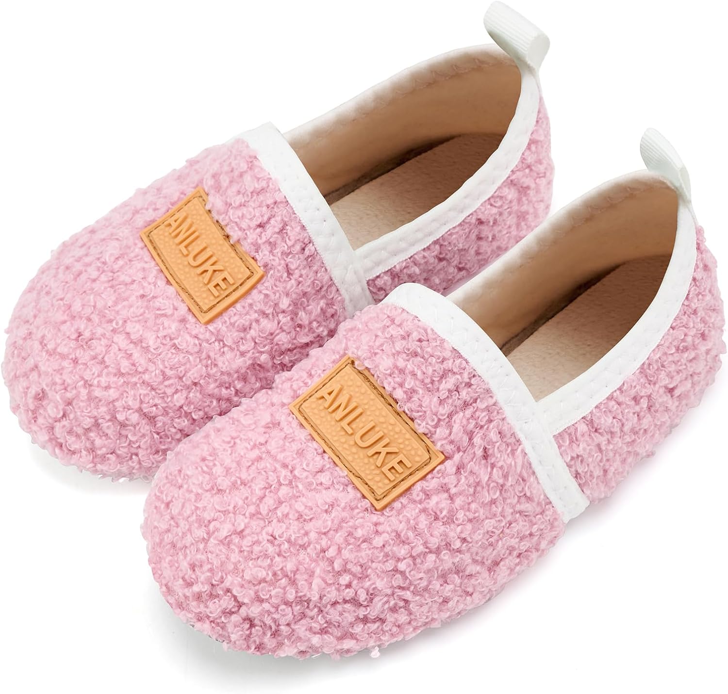 ANLUKE Kids Toddler Slippers Boys Girls Indoor House Shoes Non-Slip Slippers Socks Outdoor Warm Walking Shoes - Image 3