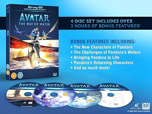 Miniatura 2 de Avatar The Way of Water 3D Avatar 3D - Avatar 3D Blu-ray Collection