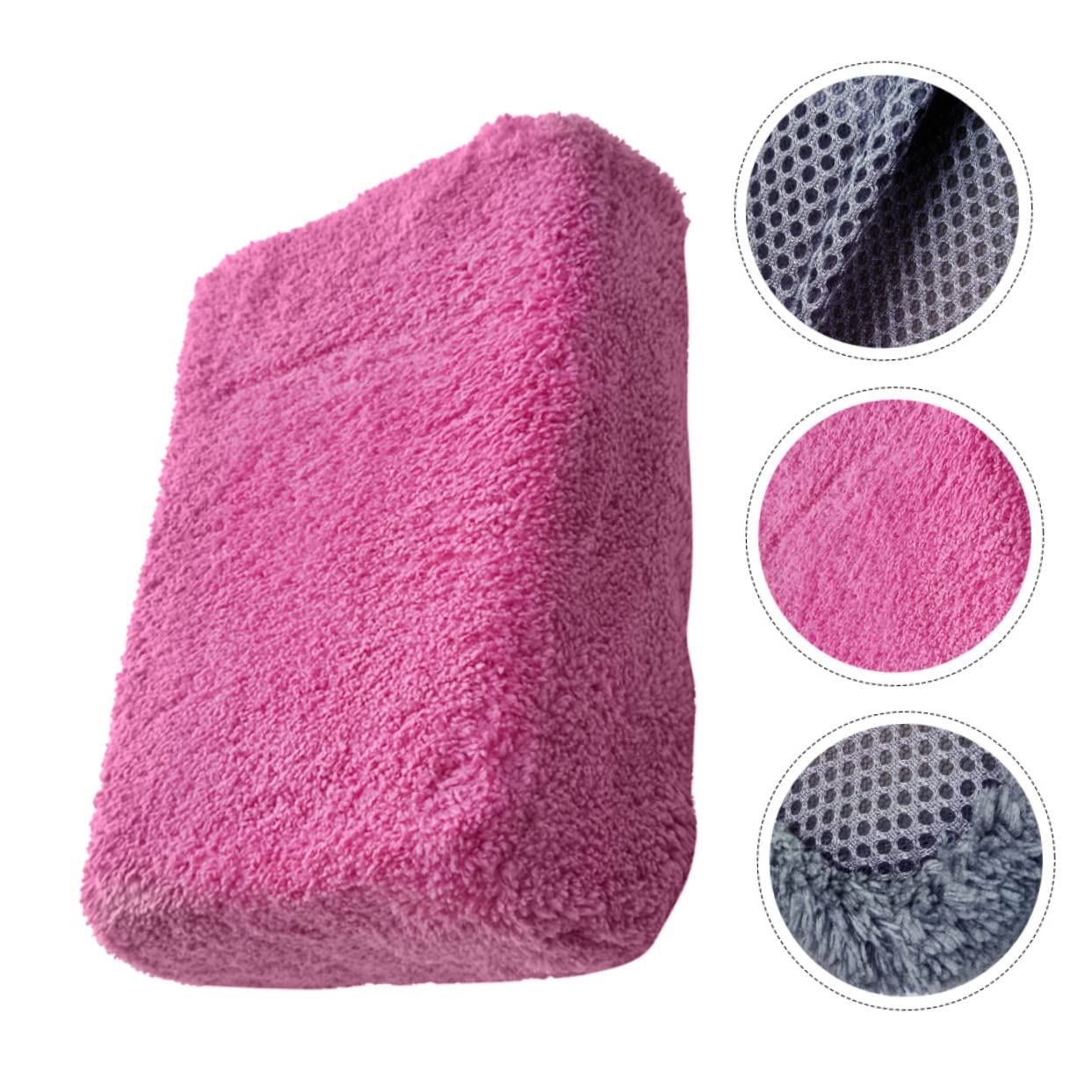 Alipis 2 Series Guantes De Esponja Lavado De Autos Esponjas Absorbentes De Limpieza Herramientas De Cuidado del Vehículo Material Premium Alta Absorción De Agua 2 Piezas*2