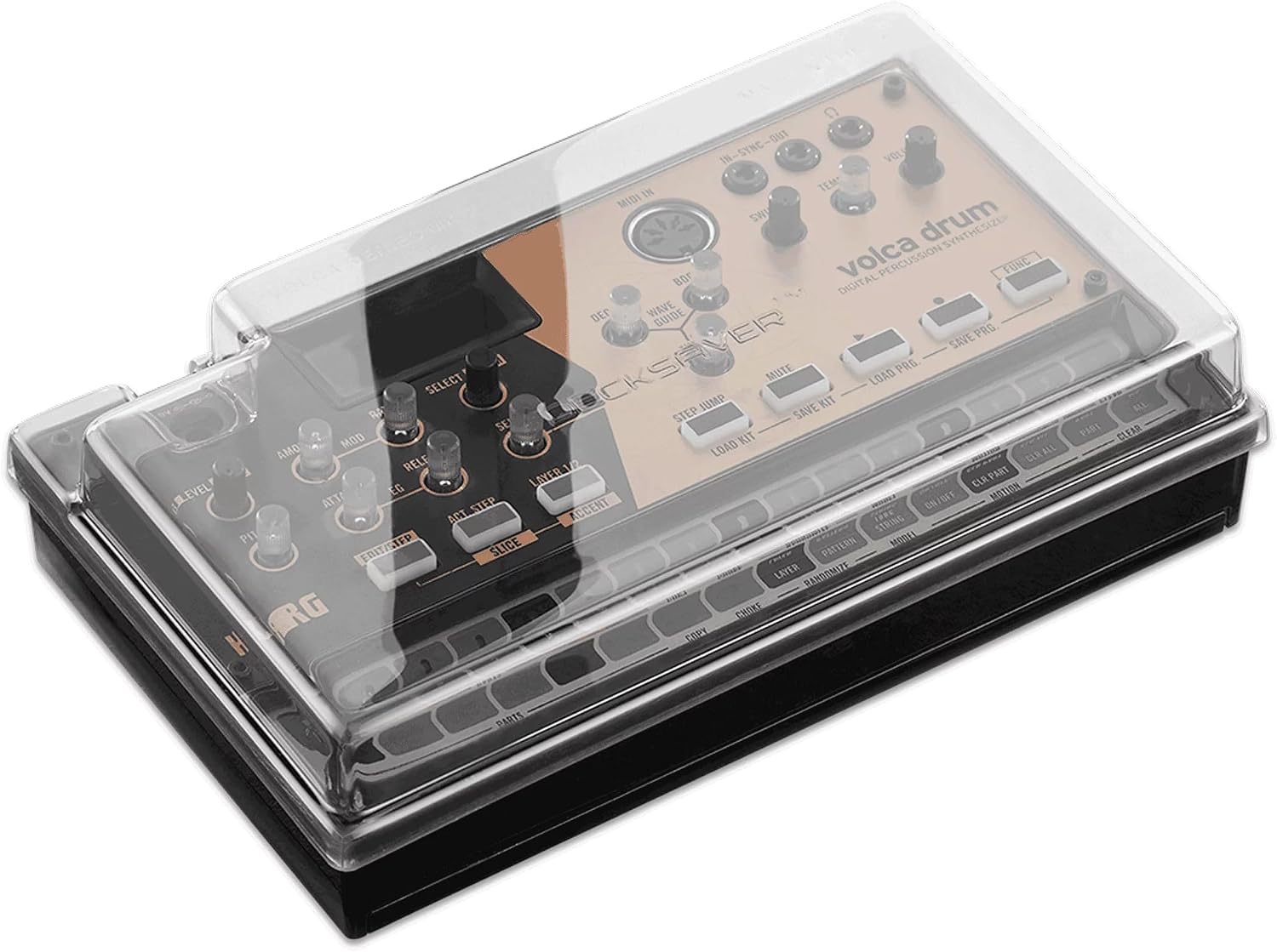 Decksaver Korg Volca DS-PC-VOLCA2 Drum Mix and Modular Cover