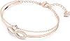 Swarovski Infinity Crystal Bangle