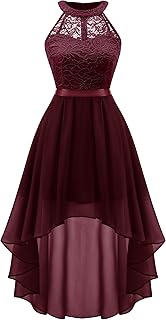 Women's Formal Dresses Halter Bridesmaid Dresses Cocktail Dress High Low Prom Dress