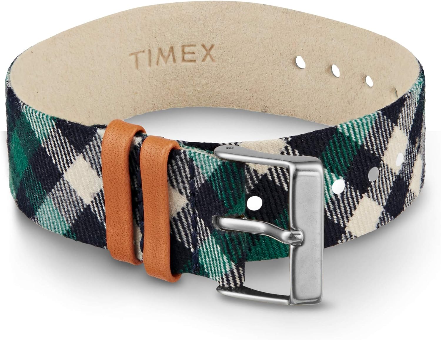 Timex TW7C05600 Weekender 20mm Black Fabric Slip-Thru Strap | 