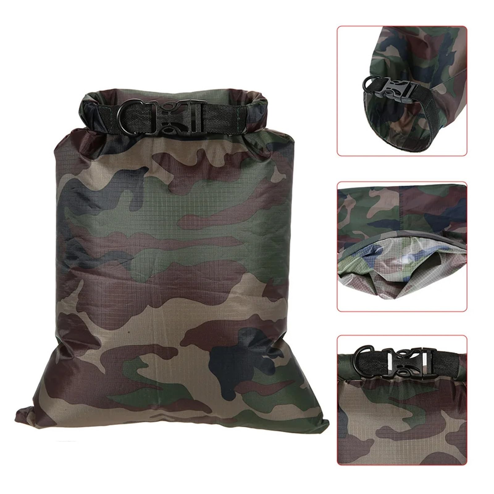 Trockensäcke Für Boote Wasserdichter Trockensack- 3er-Pack wasserdichte Tasche 3L, 5L, 8L Leichte Outdoor-Trockensäcke for Camping, Wandern, Reisen