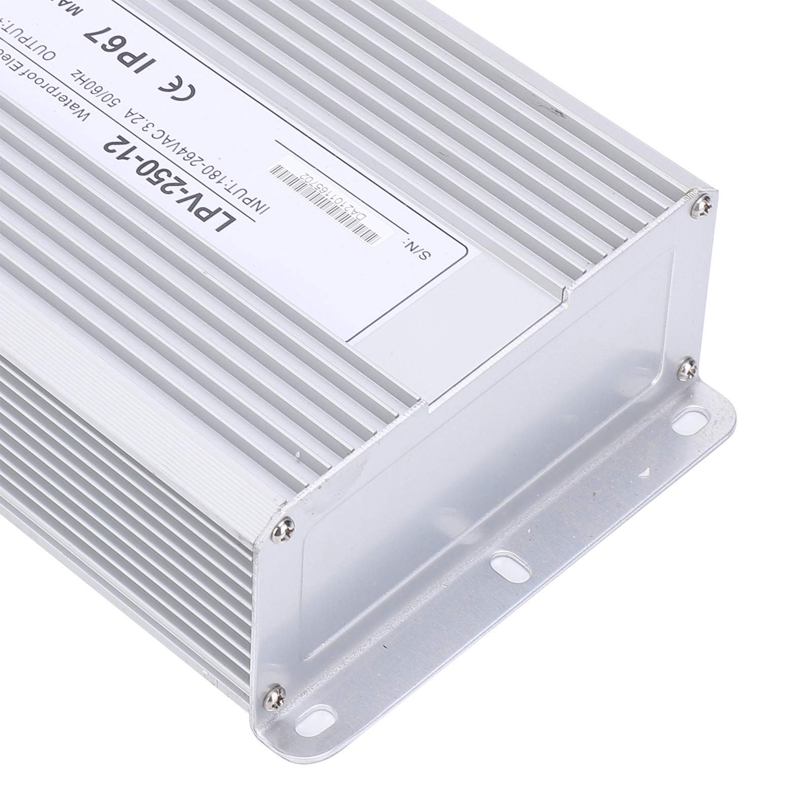 Aluminum Alloy, LPV-250-12 Power Supply Waterproof Portable Stable Small for Textile Automobile for Instrumentation