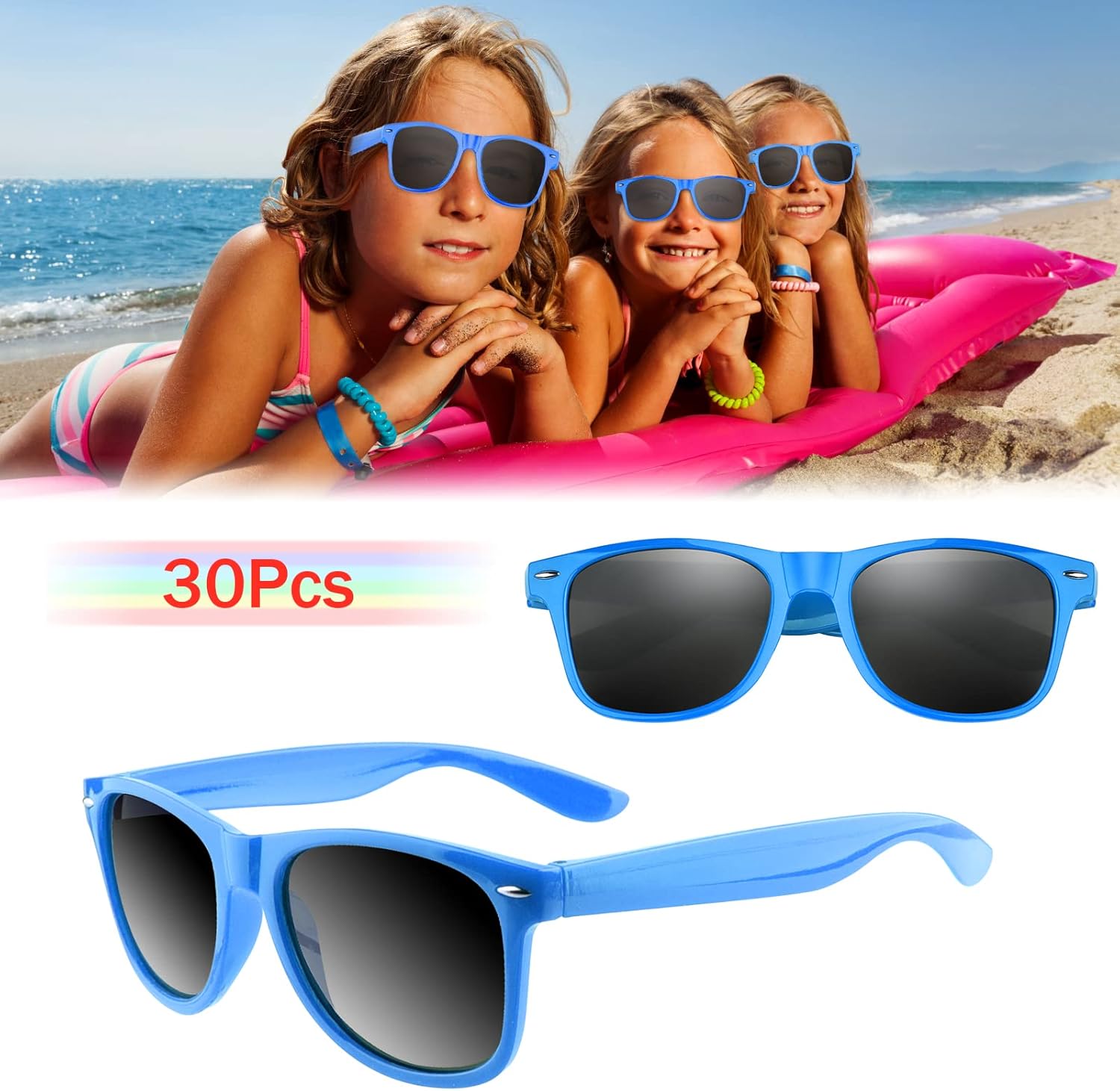 FEPITO Party Sunglasses Kids Sunglasses Bulk for Birthday Party supplies - Image 4