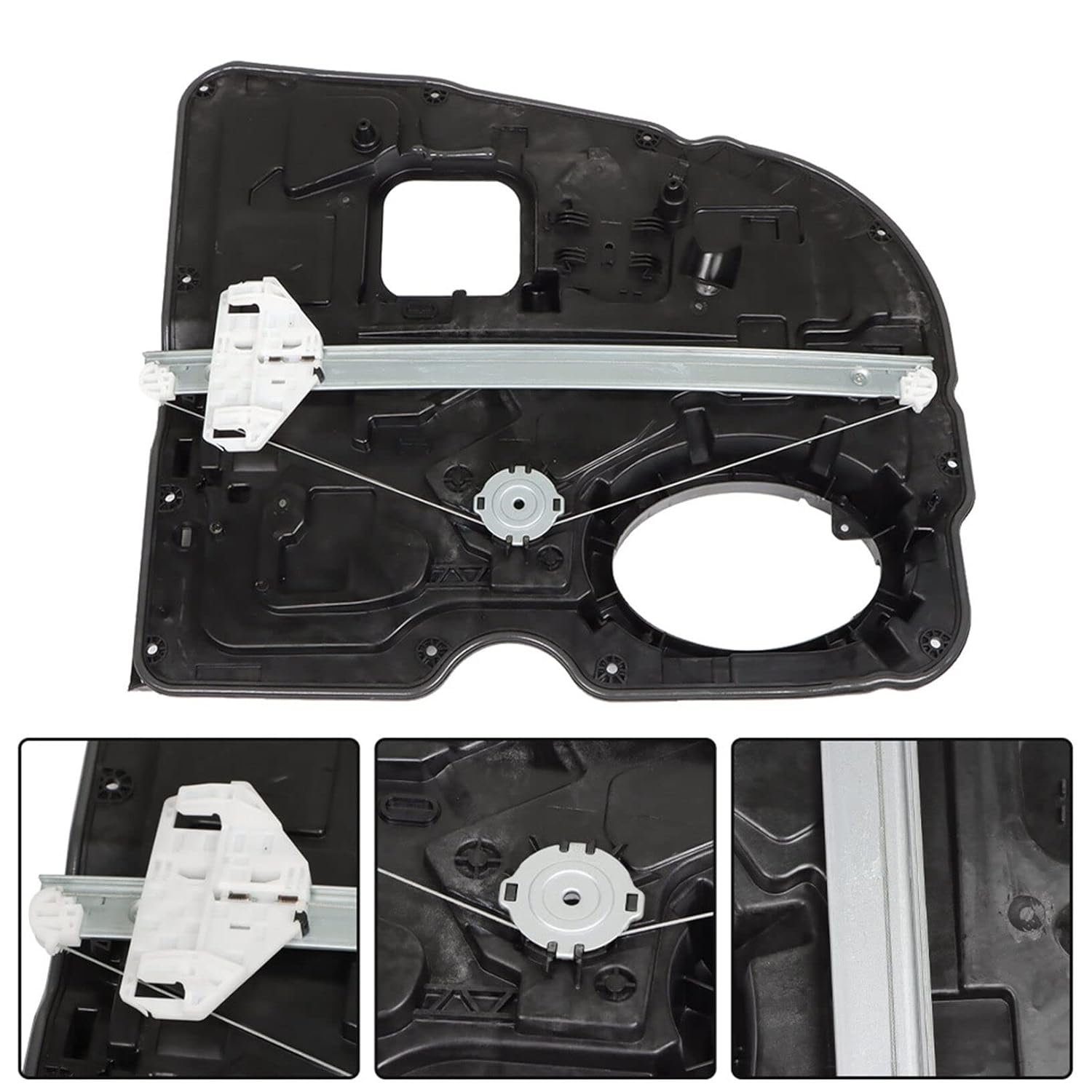 Window Regulator Rear Left Driver Side Without Motor Replacement for Ram 1500 Classic 2009-2020 68045171AC