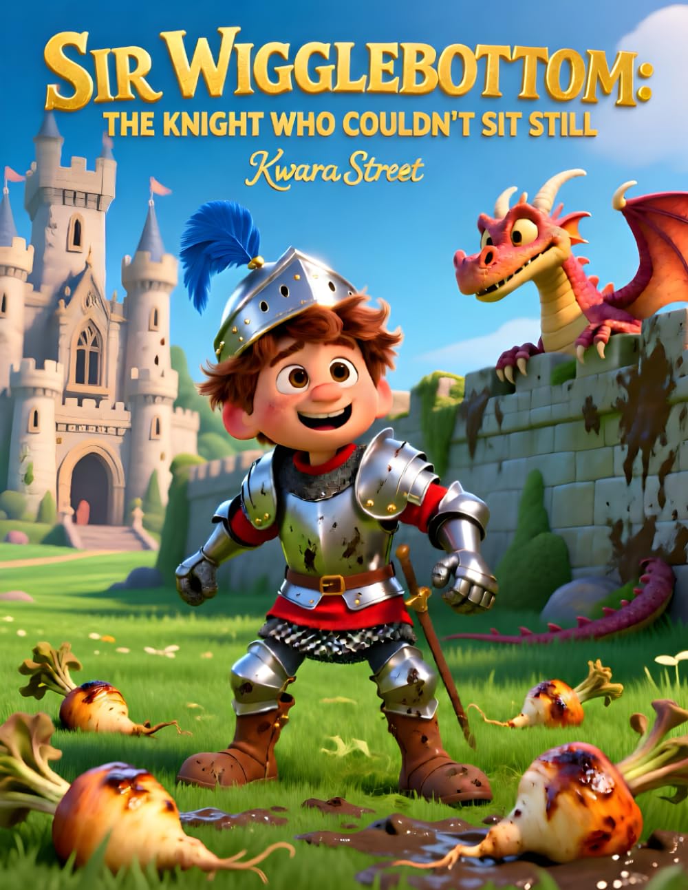 SIR WIGGLEBOTTOM: THE KNIGHT WHO COULDN’T SIT STILL: A lovely story for 3-6 year olds about courage