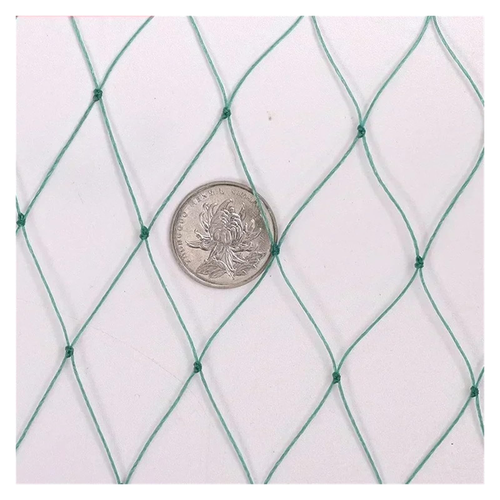 Nylonowa siatka przeciw ptakom Ogród odporny na ptaki netto Uprawy staw rybny Drzewo wiśniowe Ogrodzenie ochronne z owocami | Green 9shares 3cm Hole,Wide 3x5m