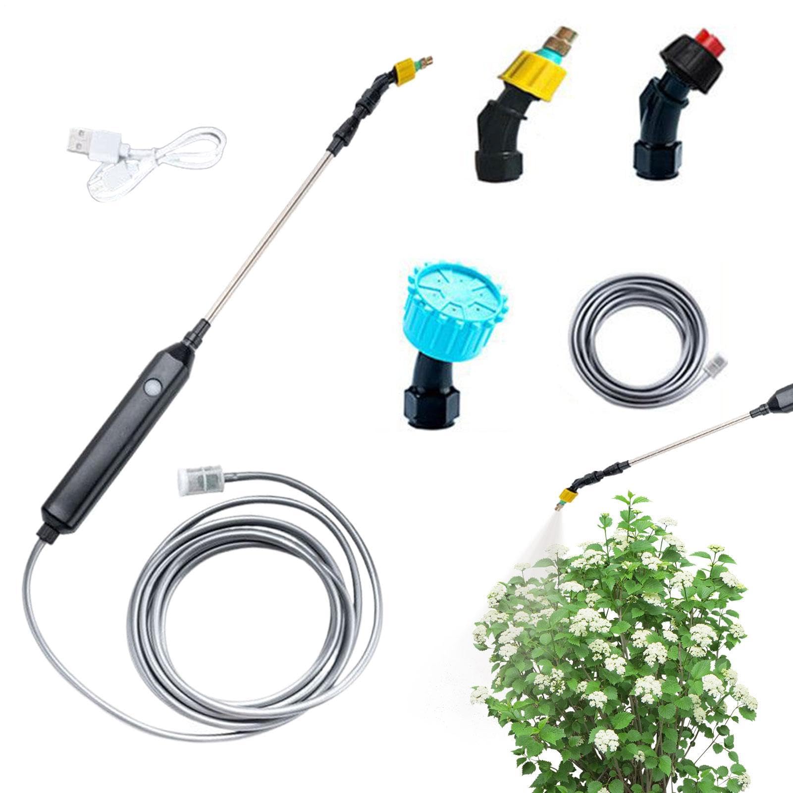 Spruzzatore Elettrico Ad Acqua Nebulizzatore A Pompa Da Irrigazione | Nebulizzatore Elettrico Per Irrigazione per Spazi Esterni Giardino Prato Terrazzo Patio Fattoria Serra