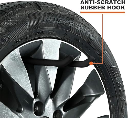 Miniatura 4 de Colgador de pared para garaje, organizador de herramientas de acero resistente, accesorios decorativos de metal, multiherramientas, ganchos de