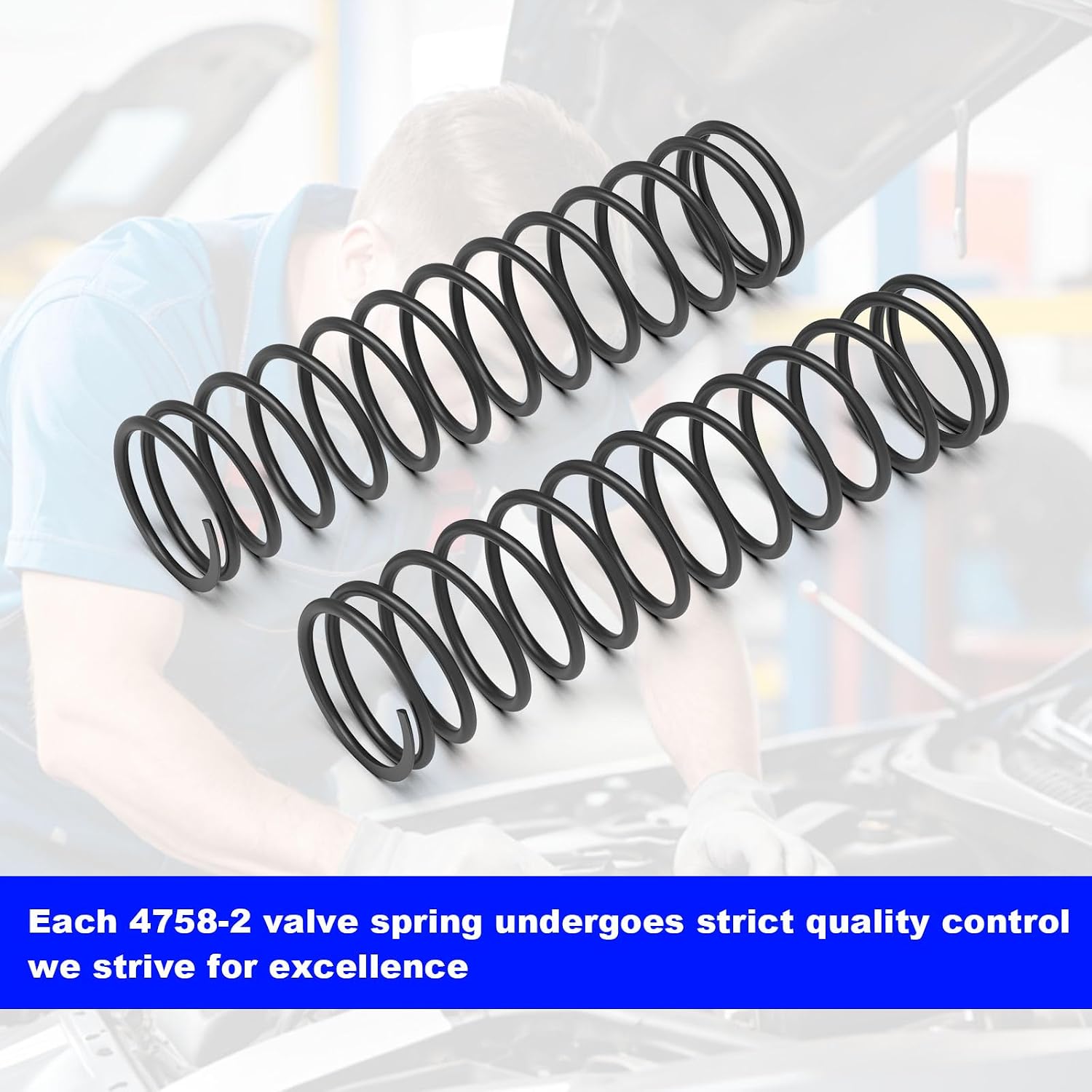 4758-2 Valve Checking Springs - Low Tension Valve Checking Springs Replacement Checking Valve Springs -8 PCS
