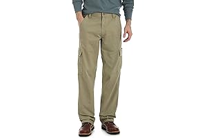 Men's Twill Relaxed Fit Big & Tall Cargo Pant (Logan)