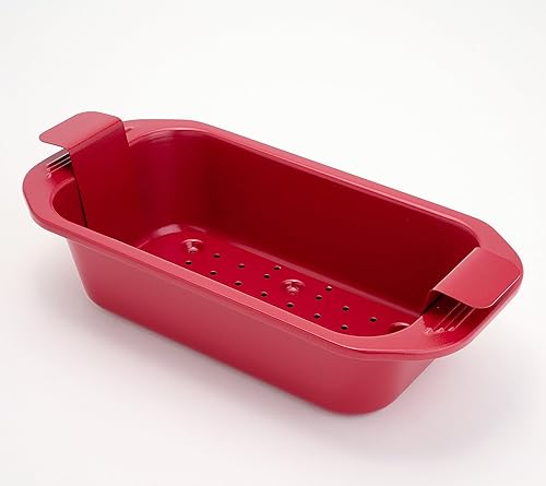 Carla Hall Sweet Heritage Breadwinner Loaf Pan w/Lift Out Tray