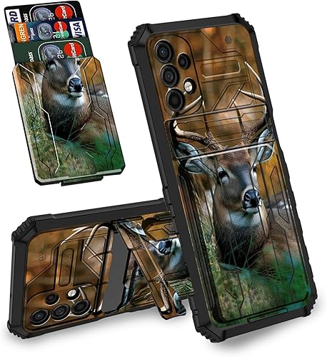 Miniatura 9 de Funda tipo cartera para Samsung Galaxy S23 Ultra, de doble capa, resistente, a prueba de golpes, con ranura para tarjetas desmontable y función