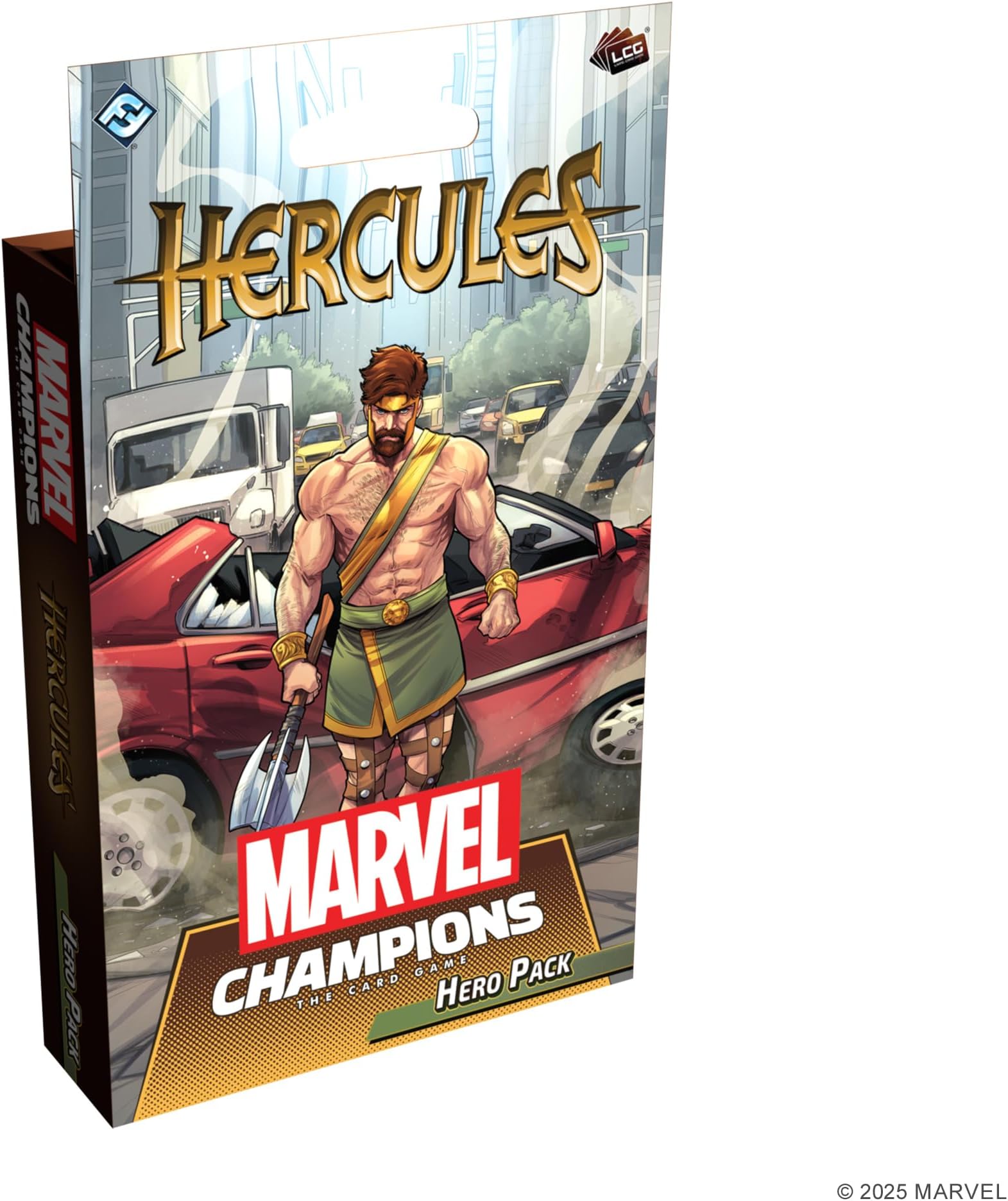 Asmodee | Marvel Champions: The Card Game - Hercules Hero Pack | Miniatures Game | Ages 12+ | 1-4 Players | 30-120 Minutes Playing Time