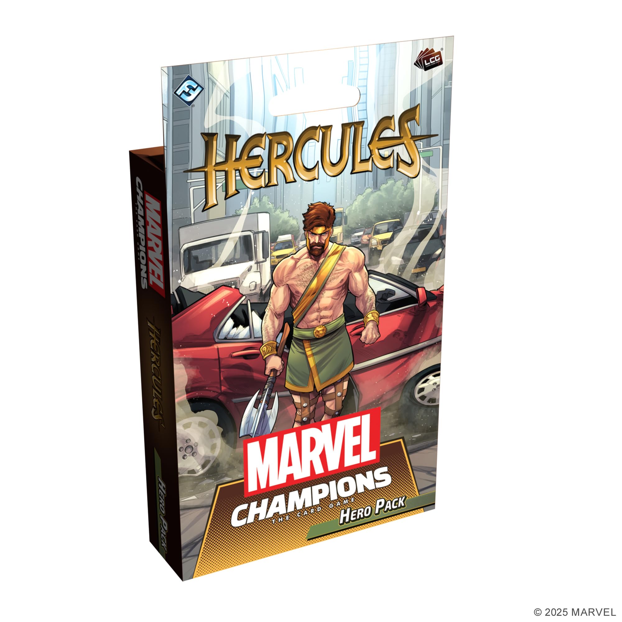 Asmodee Marvel Champions The Card Game Hercules Hero Pack - 40-Card Pre-Built Leadership Deck, Cooperative Strategy Game for Kids & Adults, Ages 14+, 1-4 Players, 45-90 Min Playtime