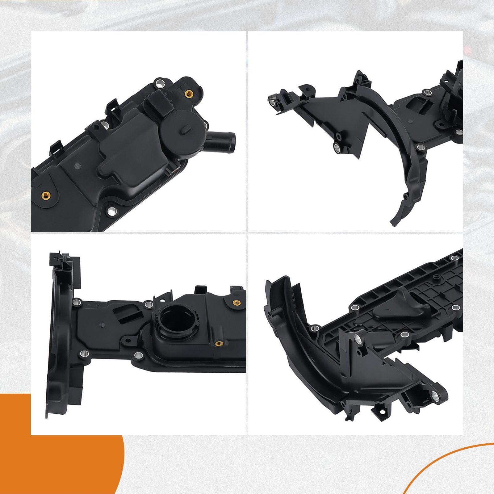 maXpeedingrods AV6Q6K271AA Ventildeckel Zylinderkopfhaube für Berlingo C3 C4 C5 DS3 DS4 DS5 Jumpy, für Peugeot 207 208 308 4008 5008 Expert 1,6 l