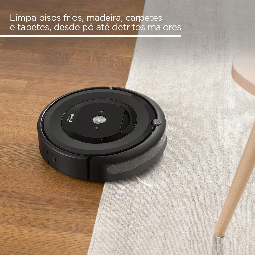 Robô Aspirador de Pó Inteligente Roomba® e5, ideal para Pets