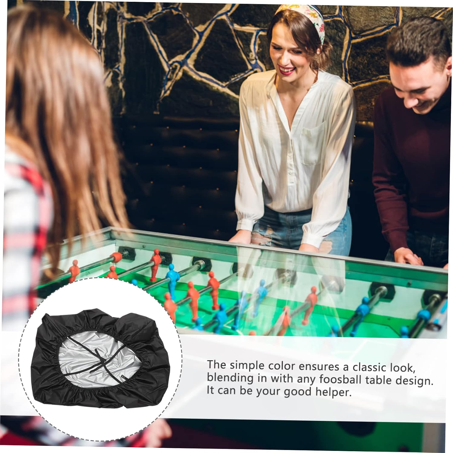 HANABASS Outdoor Cover for Games Oxford Cloth Foosball Table Protector Lightweight Foldable