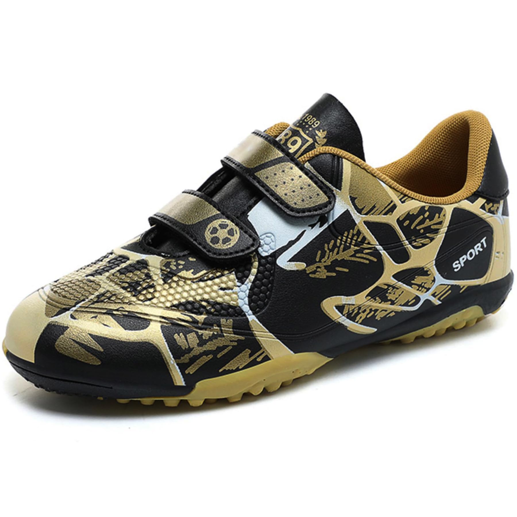 BAODLE Scarpe da Calcio Ragazzi FG/AG Professionale All'aperto Calcio da Scarpe Ragazzo TF Allenamento Bambini Teenage Spike